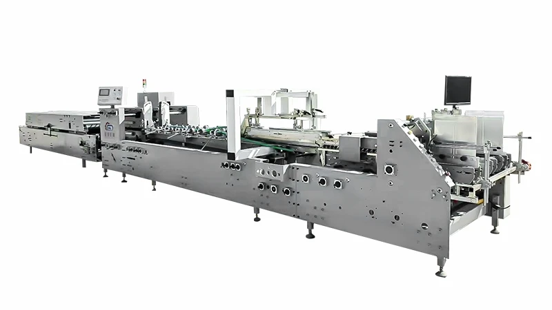 Straight Line Box Bobst Folder Gluer Machine